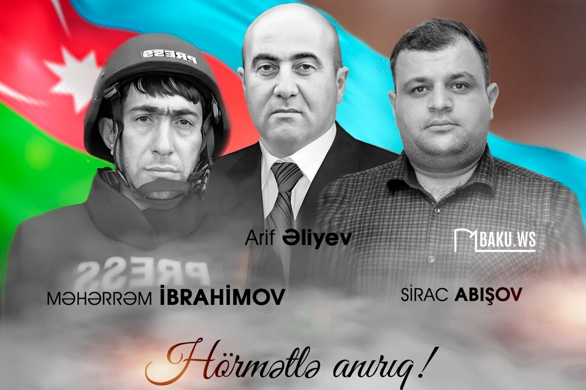 Şəhid jurnalistlərin anım günüdür