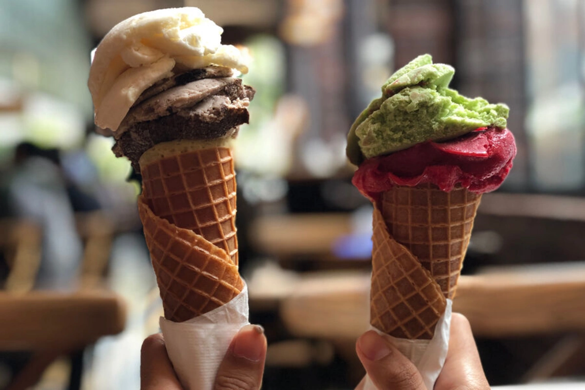 Who is at risk of a heart attack after ice cream?