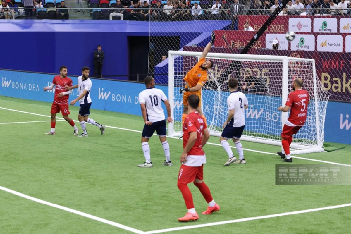 Minifutbol üzrə dünya çempionatı: Türkiyə İngiltərəyə məğlub olub