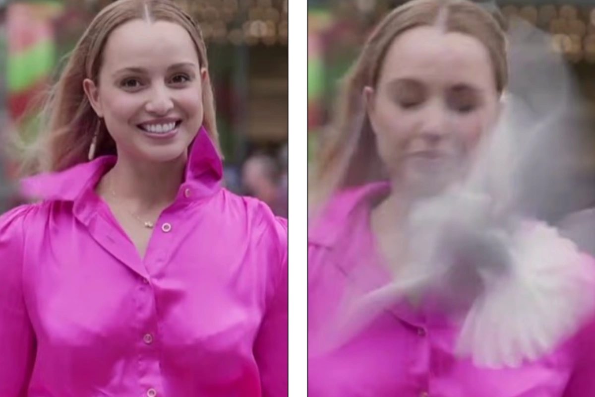 Aparıcı canlı yayımda gözündən zərbə aldı - ANBAAN VİDEO