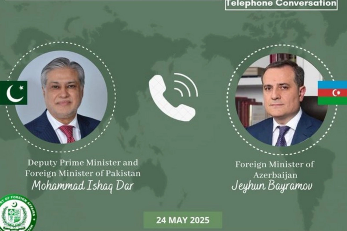 Ceyhun Bayramov pakistanlı həmkarı ilə Şahbaz Şərifin Azərbaycana səfərini müzakirə edib Ceyhun Bayramov pakistanlı həmkarı ilə Şahbaz Şərifin Azərbaycana səfərini müzakirə edib