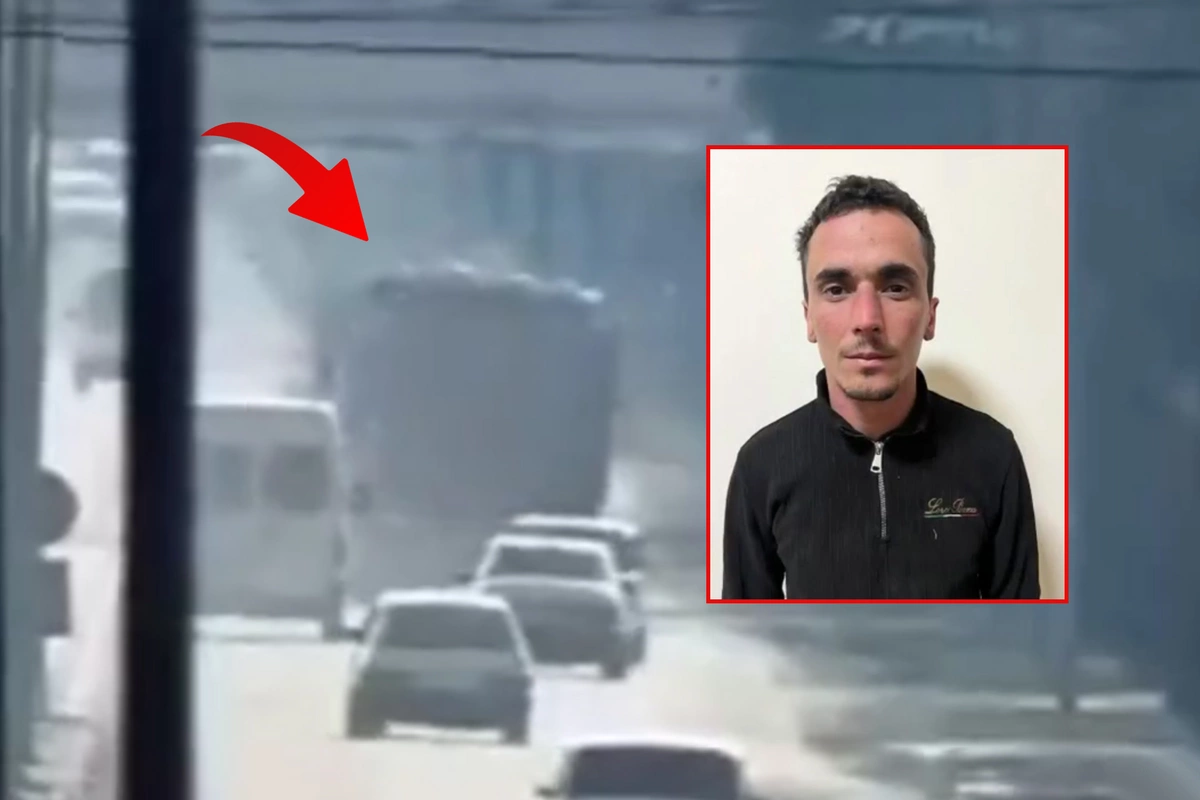 Narkotik çəkib Shacman sürdü - Polis saxladı