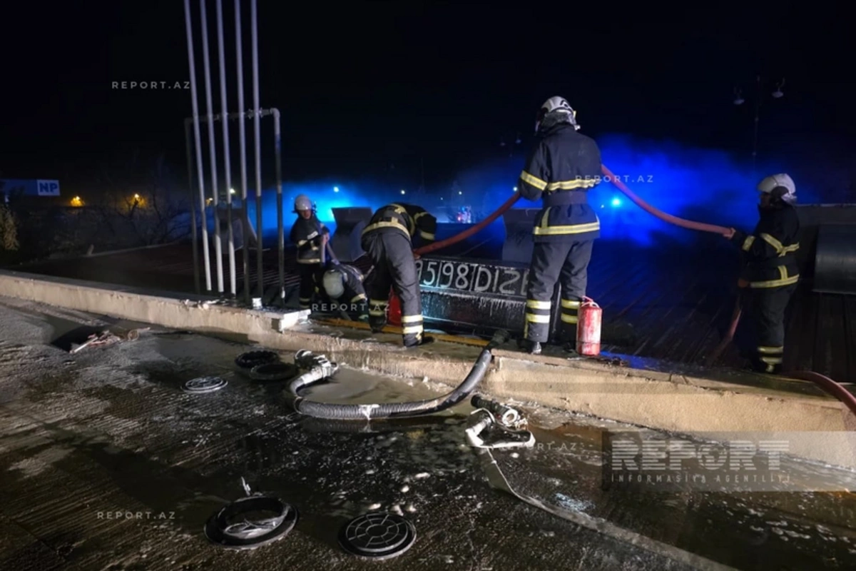 Naxçıvanda yanacaqdoldurma məntəqəsində YANĞIN