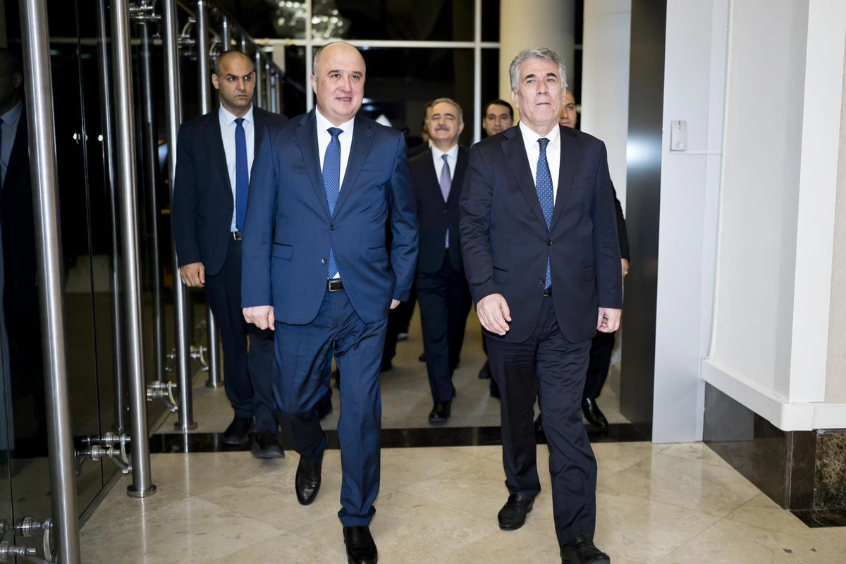 Tacikistan Ali Məclisi Nümayəndələr Palatasının sədri Azərbaycana səfərə gəlib Tacikistan Ali Məclisi Nümayəndələr Palatasının sədri Azərbaycana səfərə gəlib