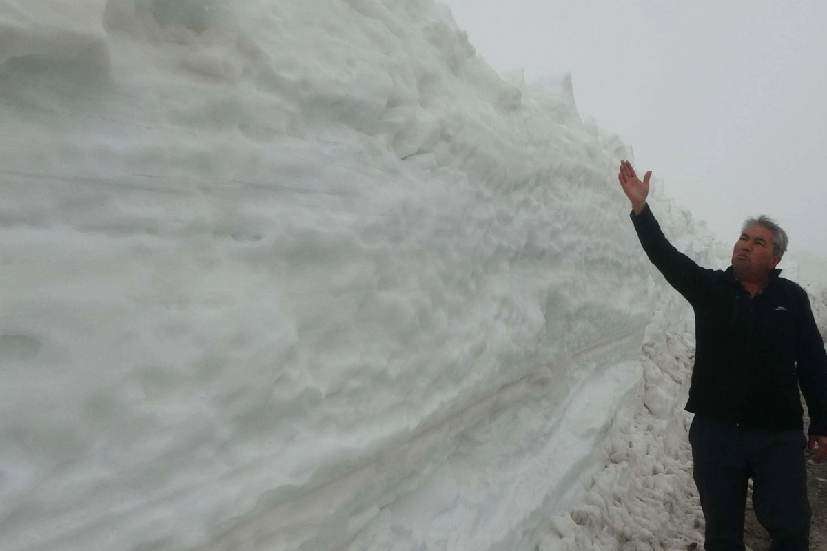 Türkiyədə qarın hündürlüyü 2 metri ötüb
