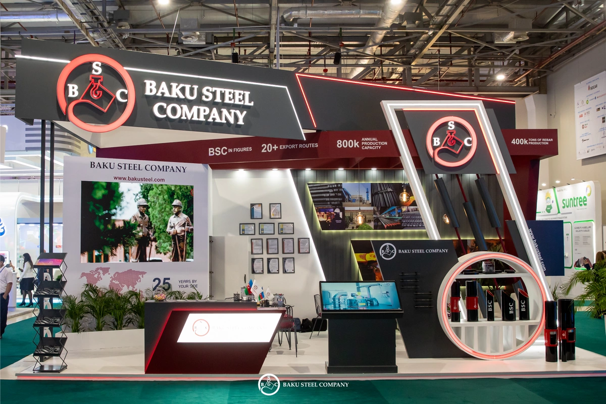 Baku Steel Company Caspian Oil & Gas 2026 sərgisində