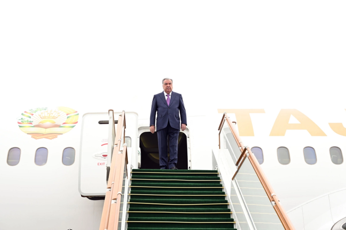 President of Tajikistan Emomali Rahmon arrived in Azerbaijan President of Tajikistan Emomali Rahmon arrived in Azerbaijan