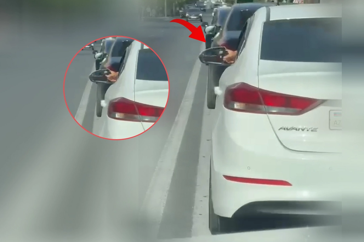 Bakıda oyuncaq silahla qorxu yaradan sürücü həbs edilib