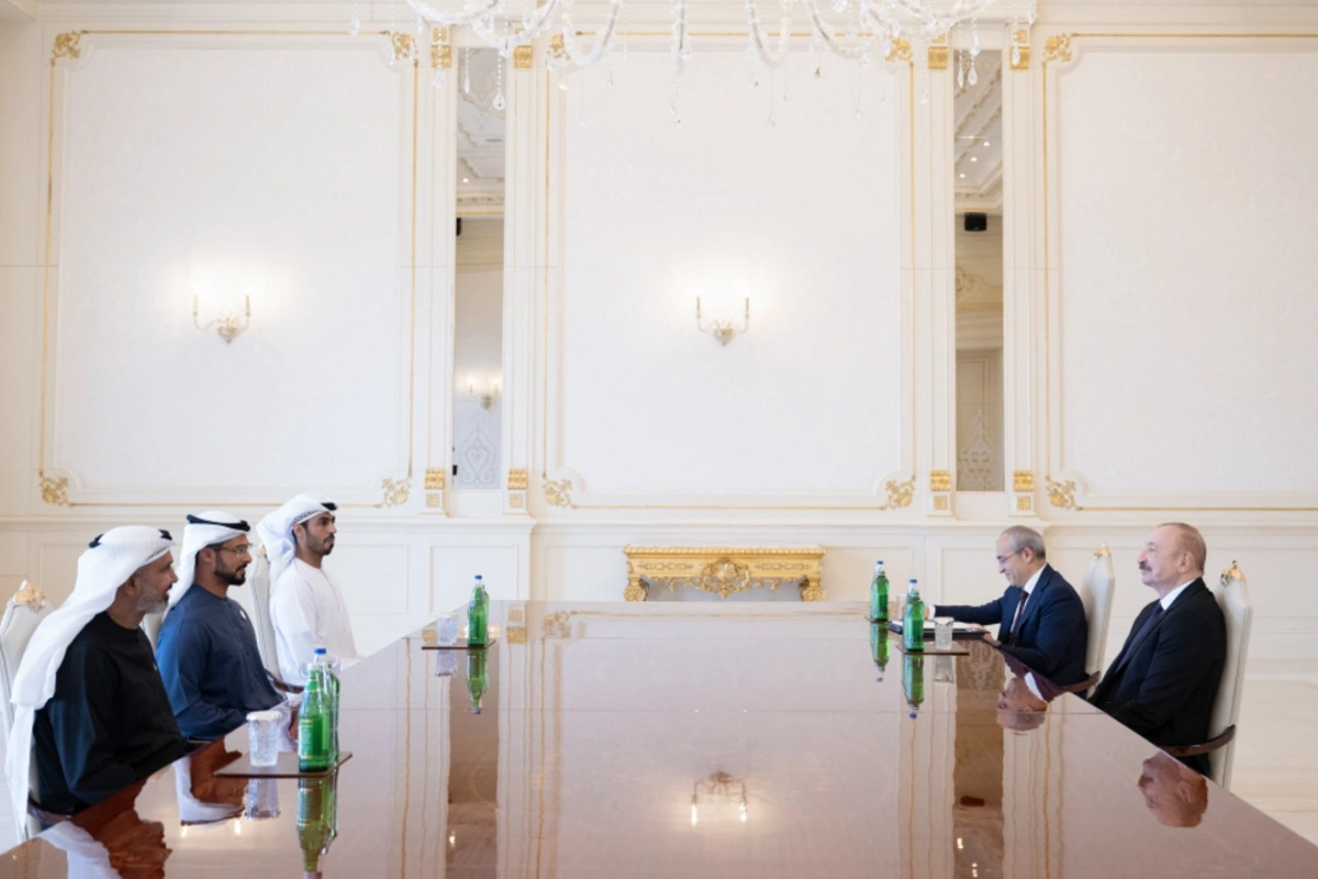 Президент Ильхам Алиев принял руководителей ряда компаний ОАЭ