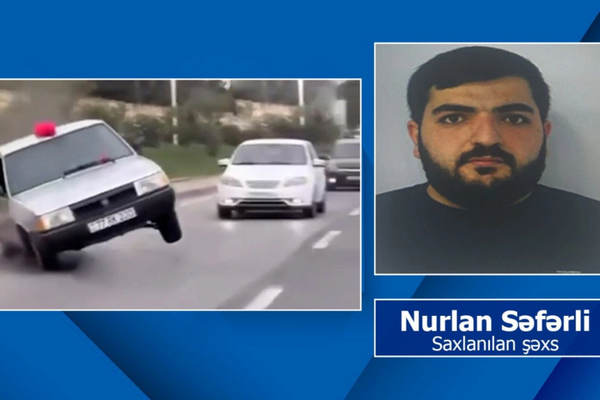 Toy karvanında avtoxuliqanlıq edən sürücü saxlanılıb Toy karvanında avtoxuliqanlıq edən sürücü saxlanılıb