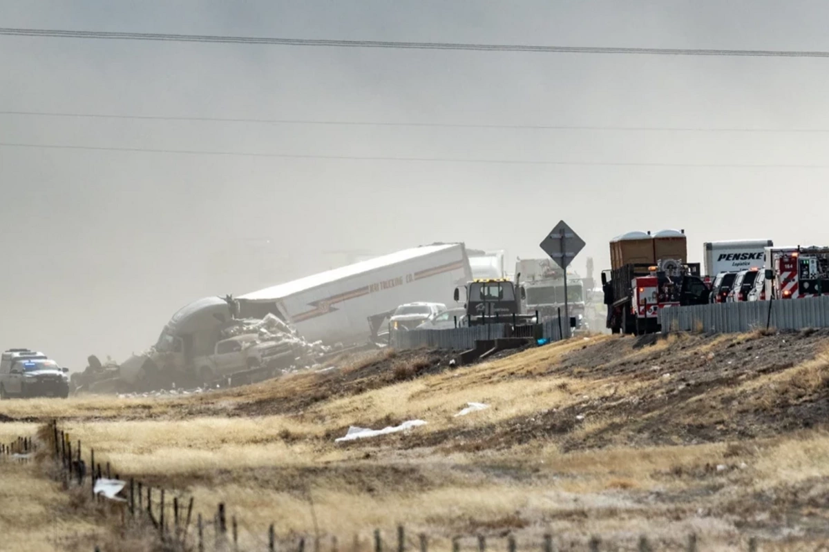 ABŞ-də qum fırtınası faciəyə səbəb oldu: 4 ölü, 29 yaralı