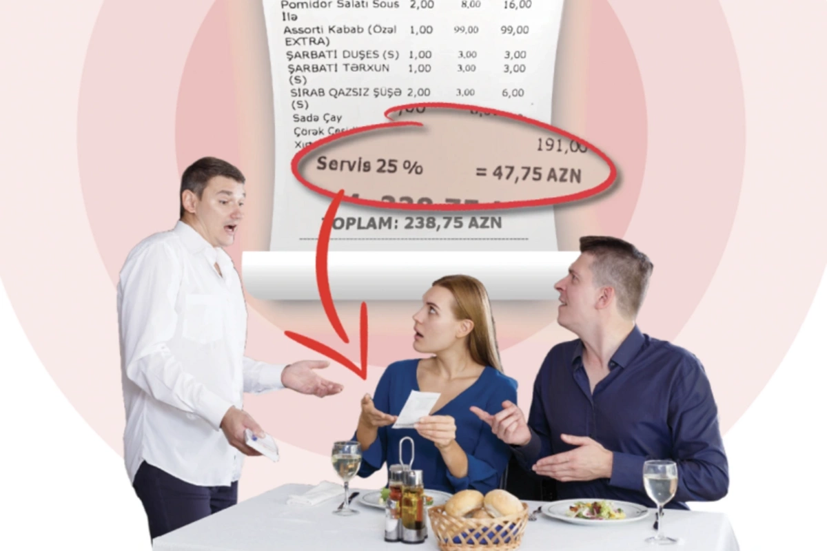 Restoranda müştəriləri gözləyən sürpriz: Bizdə qayda belədir