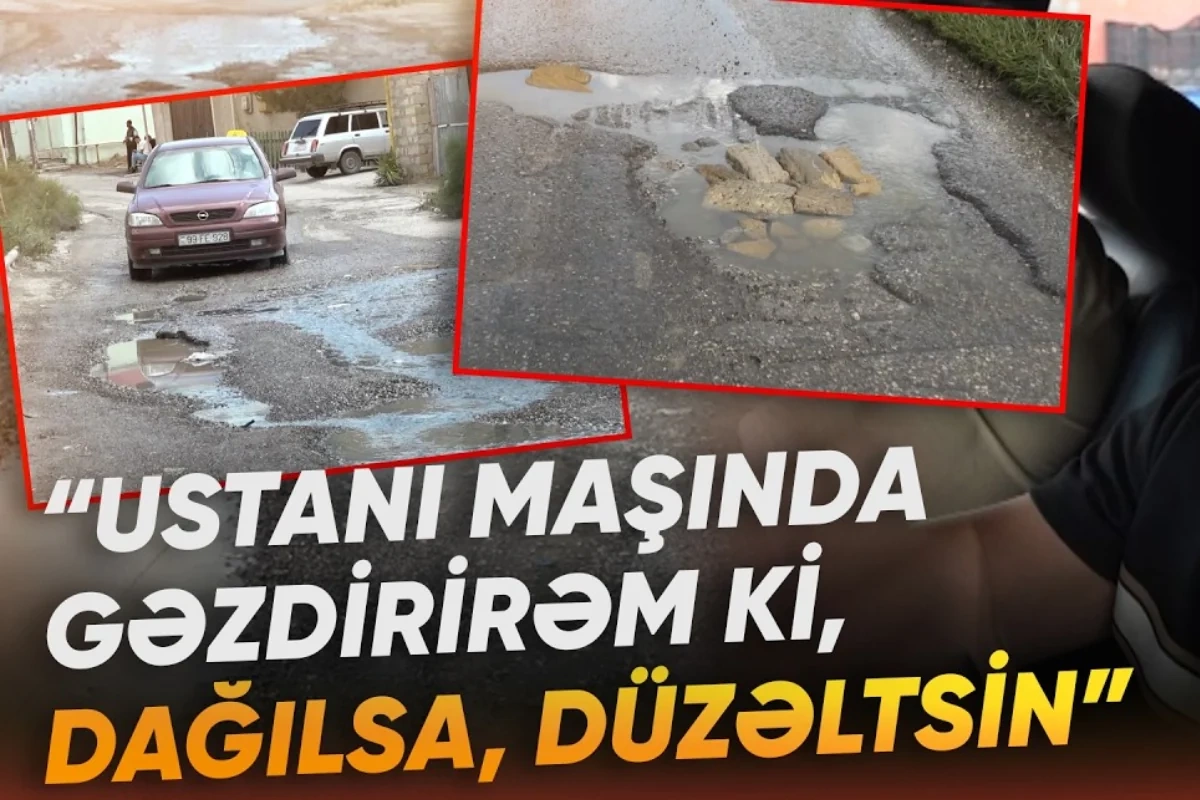 Dostluq küçəsində çirkab düşmən: Sakinlər beziblər