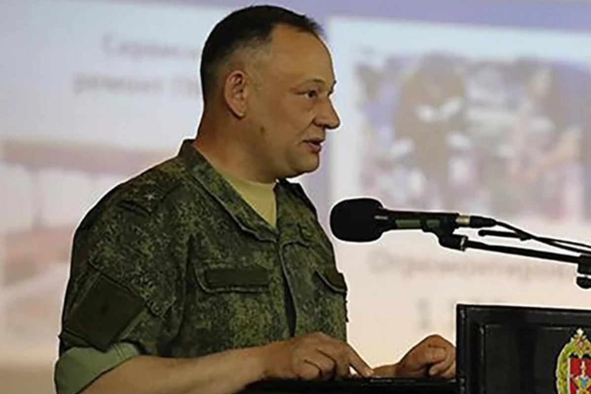 Arrested Major General of the Armed Forces of the Russian Federation