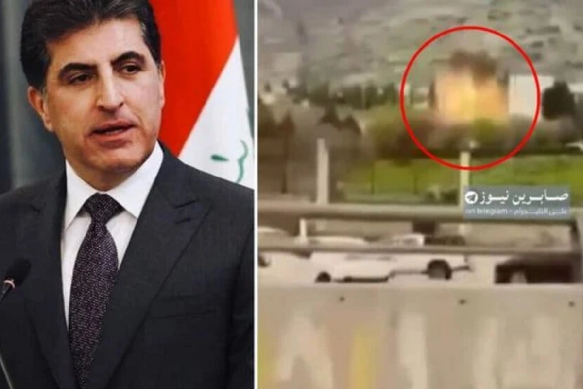 Bərzaninin evinə PUA hücumu olub