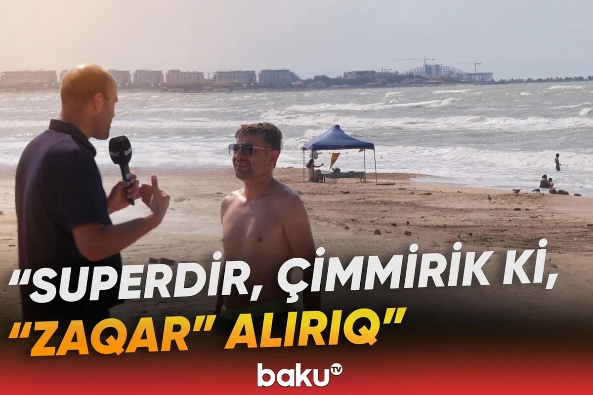 Küləkli havada özlərini riskə atanlar danışdılar: Bir balaca irəli getsən, dəniz aparar