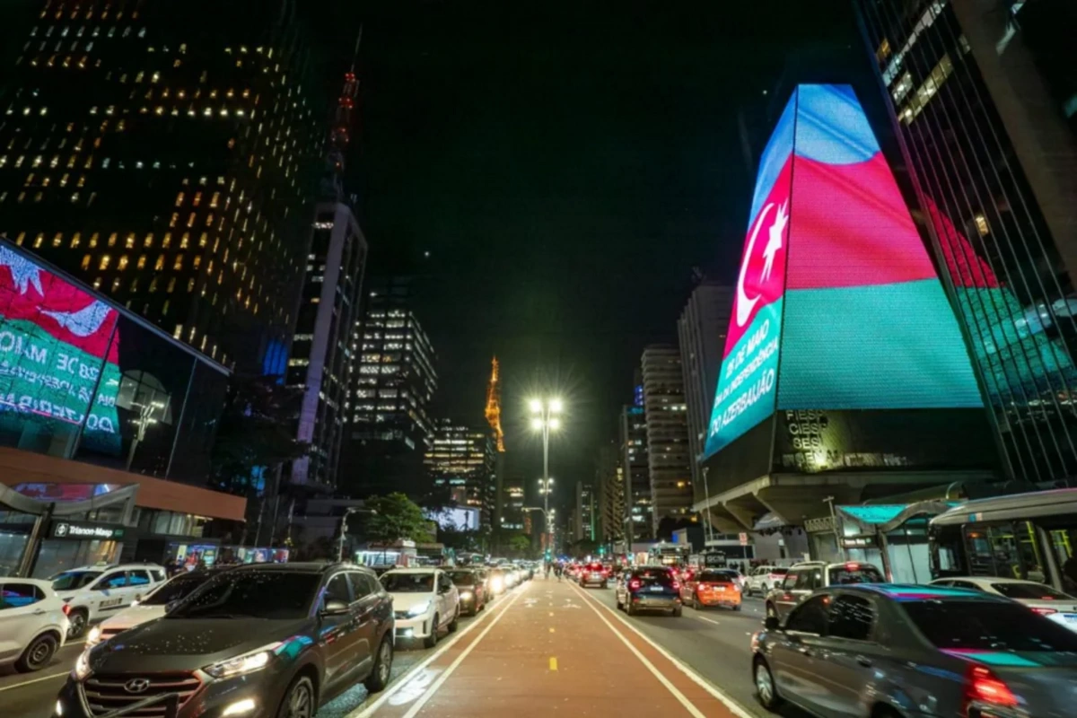 Independence Day marked in São Paulo with special light projection