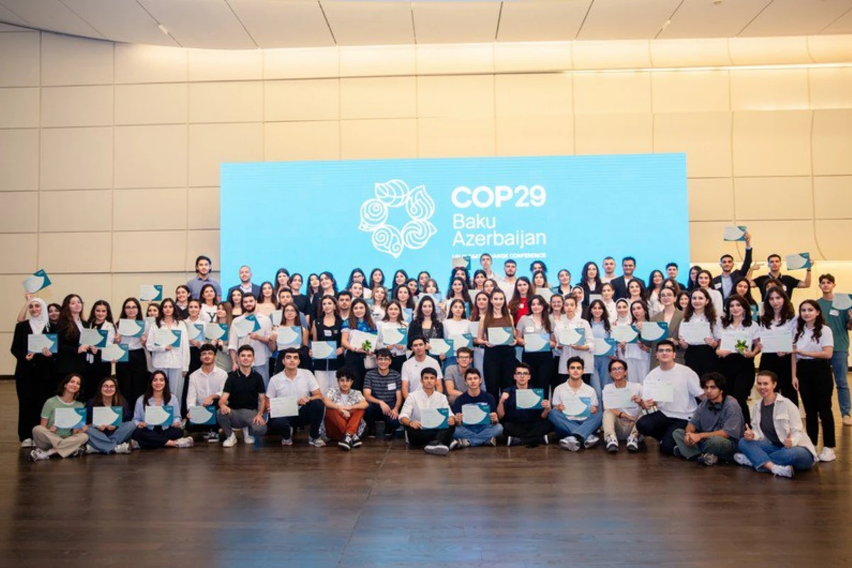 COP29 könüllüləri Eco Enacthon layihəsində iştirak ediblər