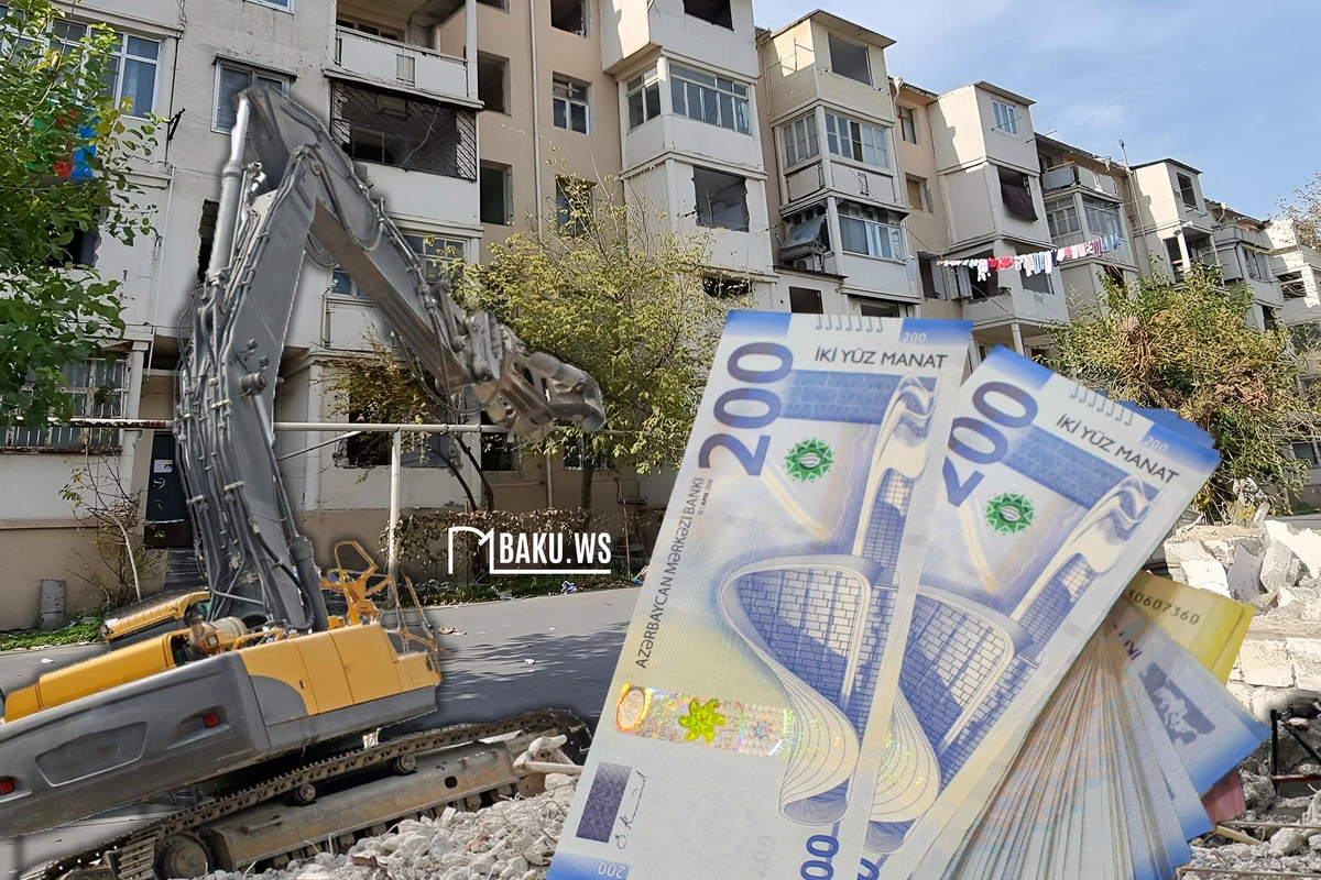 Bakıda daha bir ərazidə SÖKÜNTÜ - Ağaclara görə də kompensasiya verilir