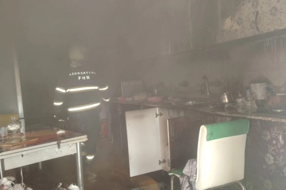 Şəkidə evdə partlayış olub - Xəsarət alanlar var