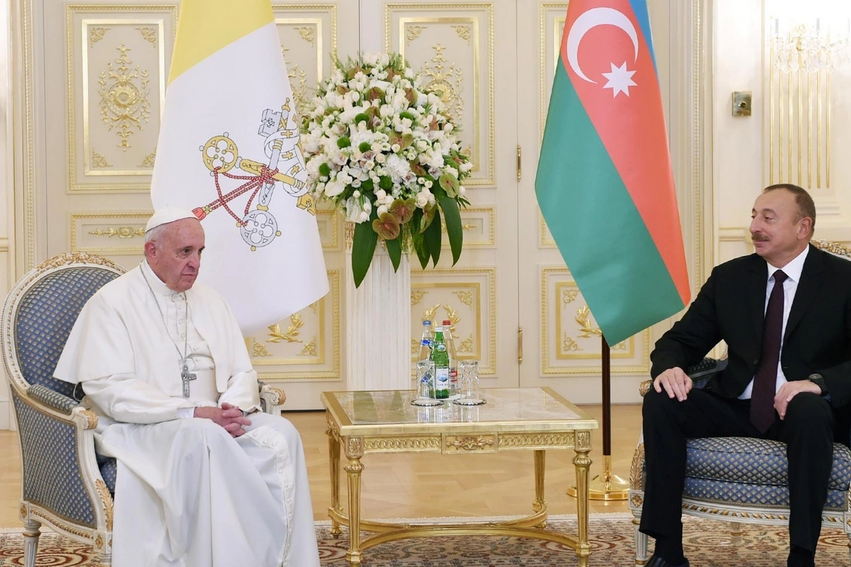 President Ilham Aliyev congratulated Pope Francis