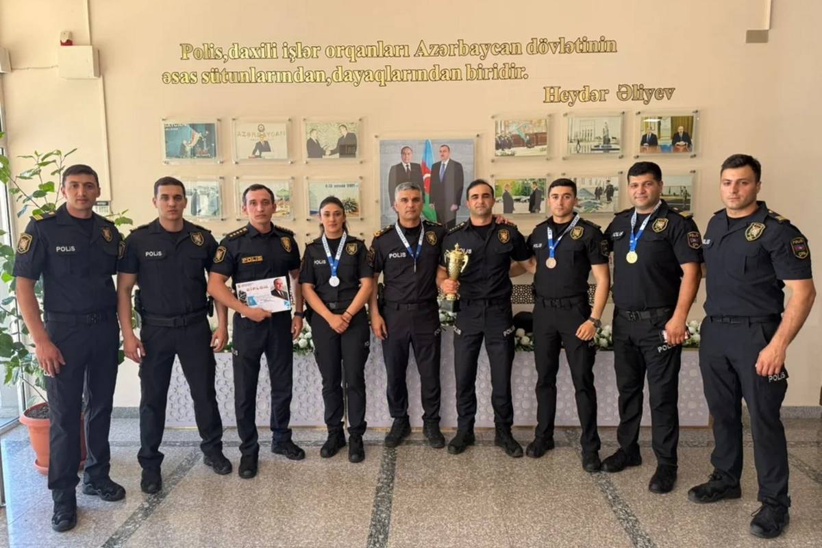 Heydər Əliyevin 103 illiyinə həsr edilən yarışda birincilik Çevik Polis Alayının oldu