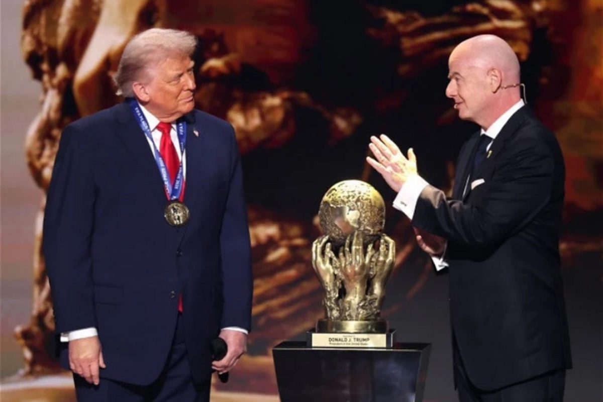 Дональд Трамп первым в истории получил Премию мира ФИФА