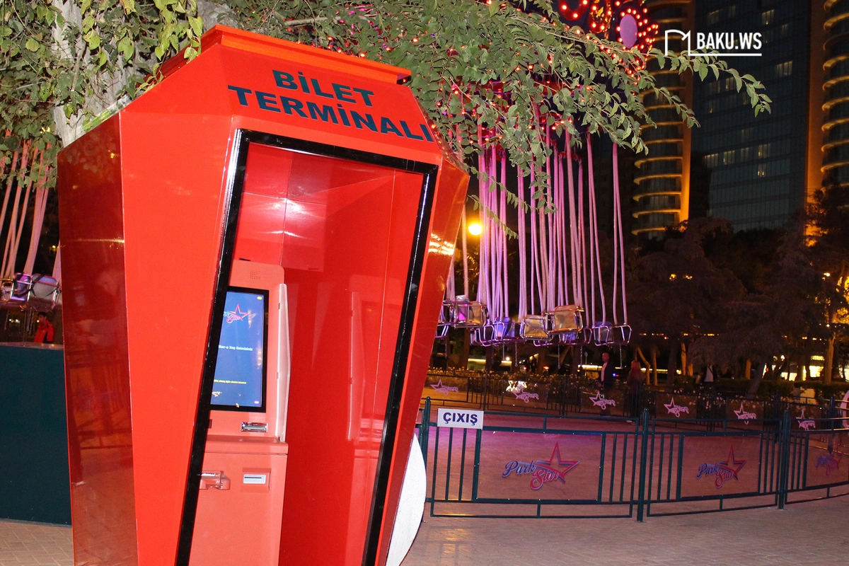 Dənizkənarı Milli Parkda attraksionlara biletlər nağdsız ödənişlə alına biləcək