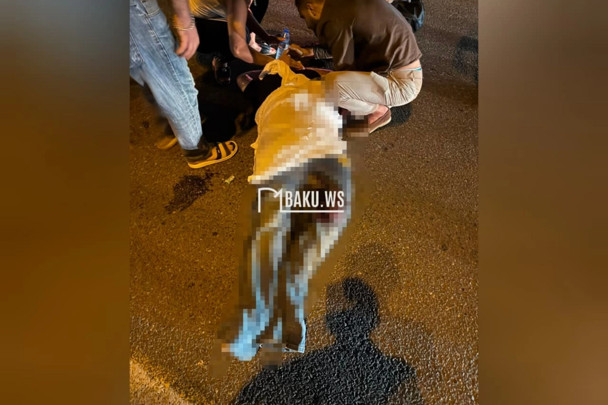 Bakıda ağır qəza - Gecə piyadalar vuruldu