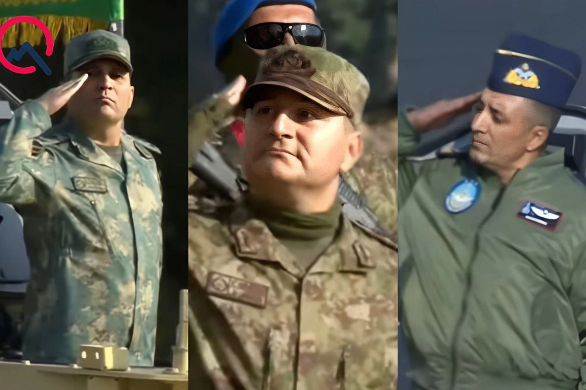 Generalların yeni rütbədə ilk FOTOLARI