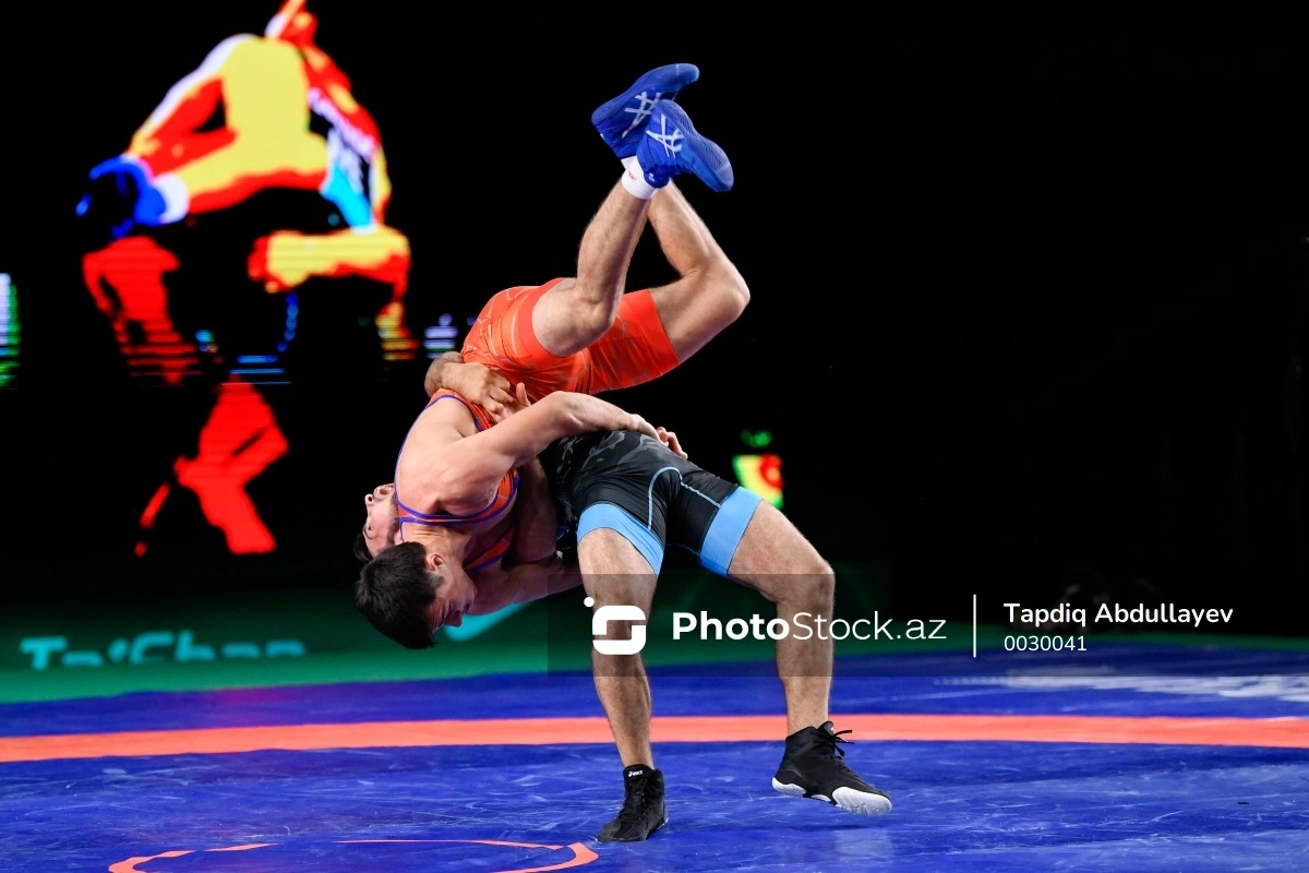 VI Islamic Solidarity Games: Two Azerbaijani wrestlers advance to the final