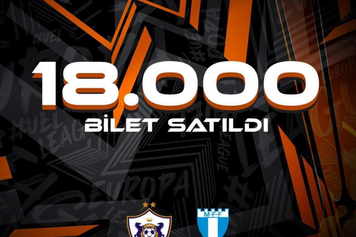 Qarabağ - Malmö oyununa 18 000 bilet satılıb Qarabağ - Malmö oyununa 18 000 bilet satılıb