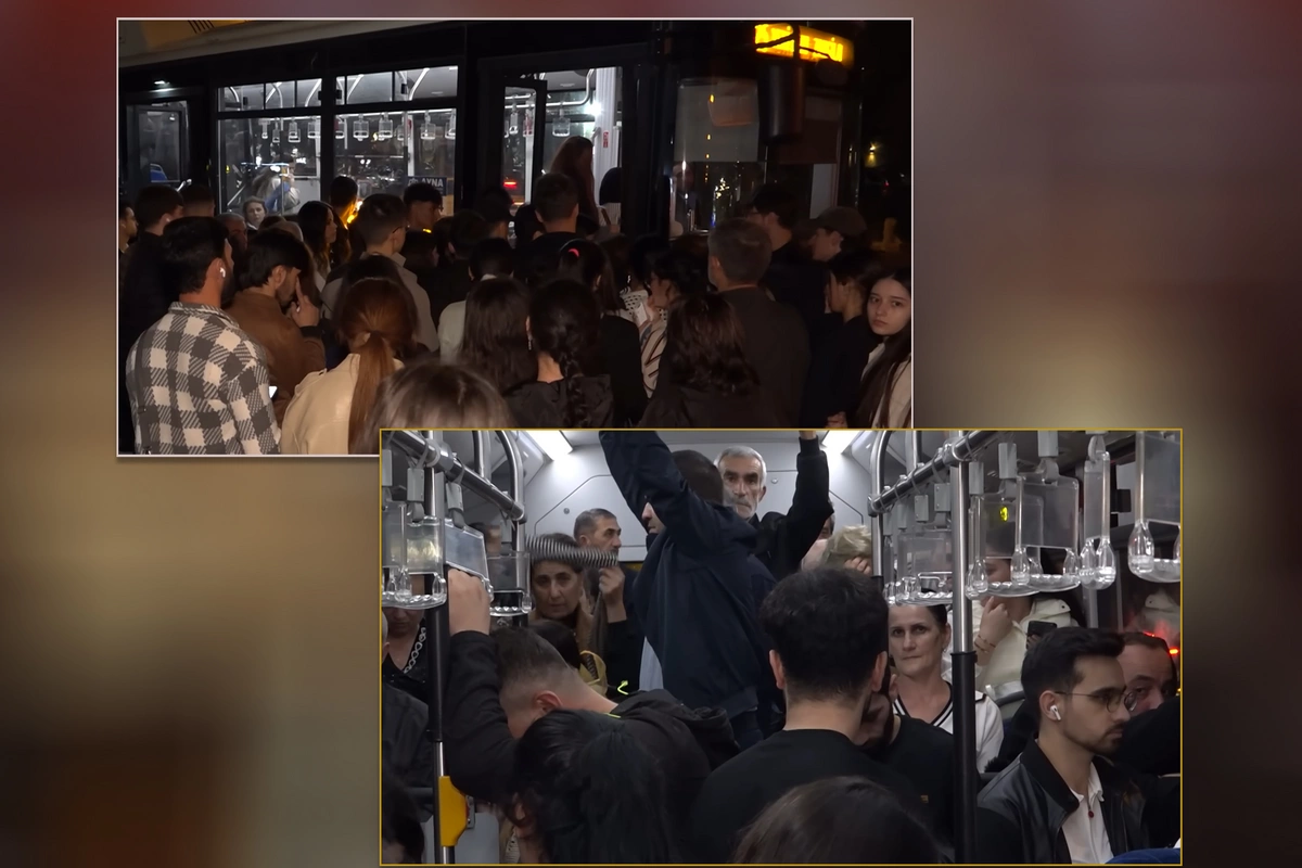 Avtobuslarda qiymət artıb, bəs keyfiyyət? - Nə oturmağa, nə də dayanmağa yer var Avtobuslarda qiymət artıb, bəs keyfiyyət? - Nə oturmağa, nə də dayanmağa yer var