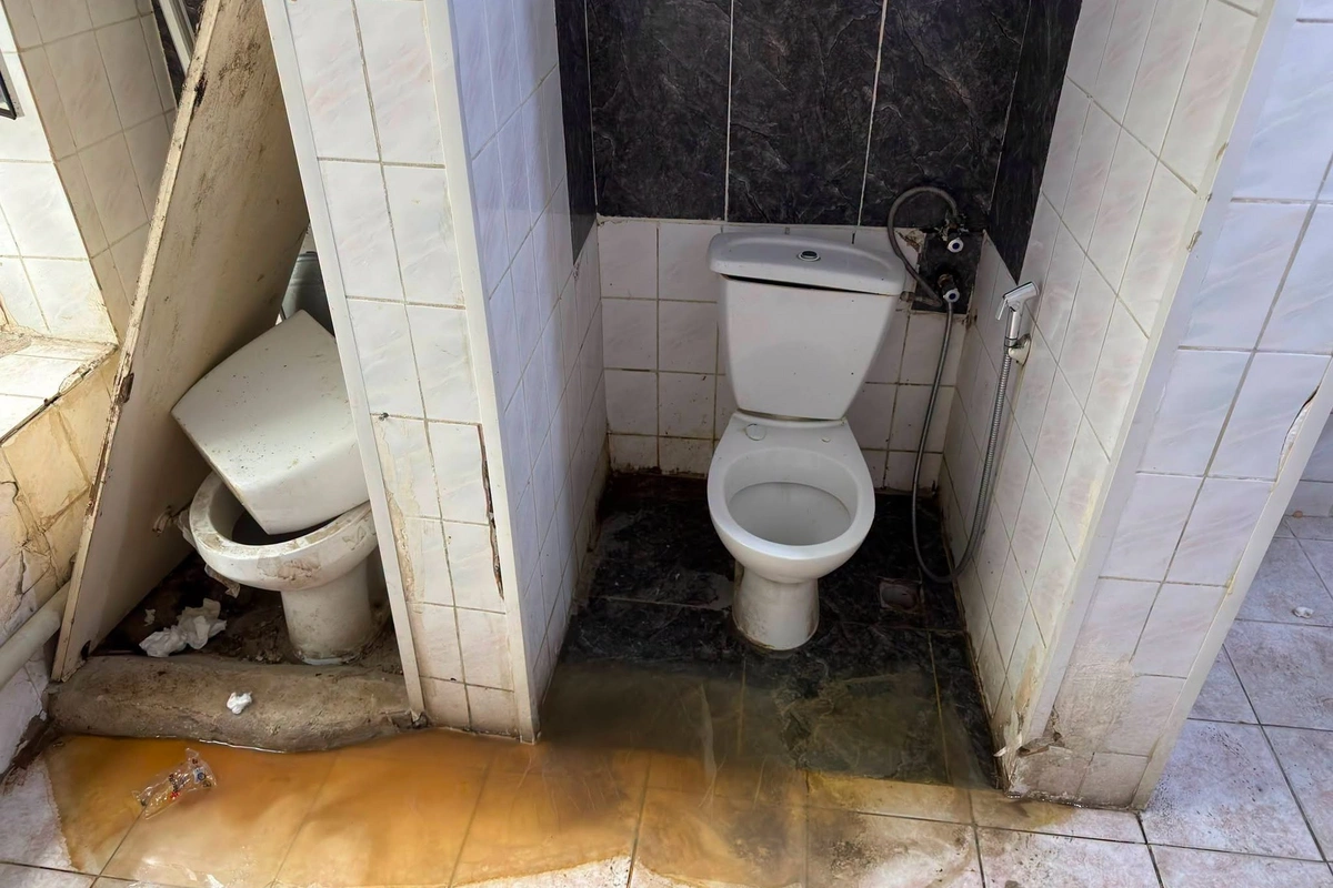 Bakıda uşaq xəstəxanasında biabırçı mənzərə