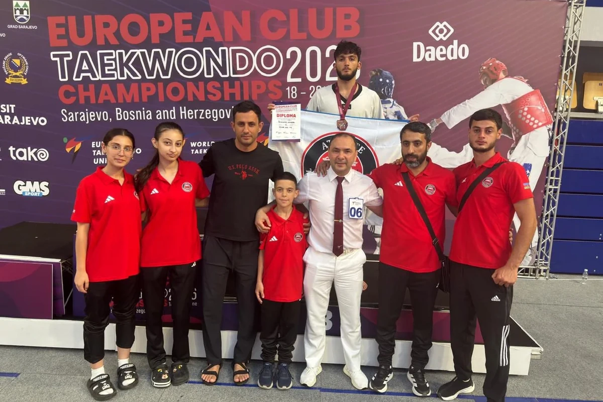 Azərbaycan taekvondoçusu Allahverdi Məmmədov klublararası Avropa çempionatında bürünc medal qazanıb