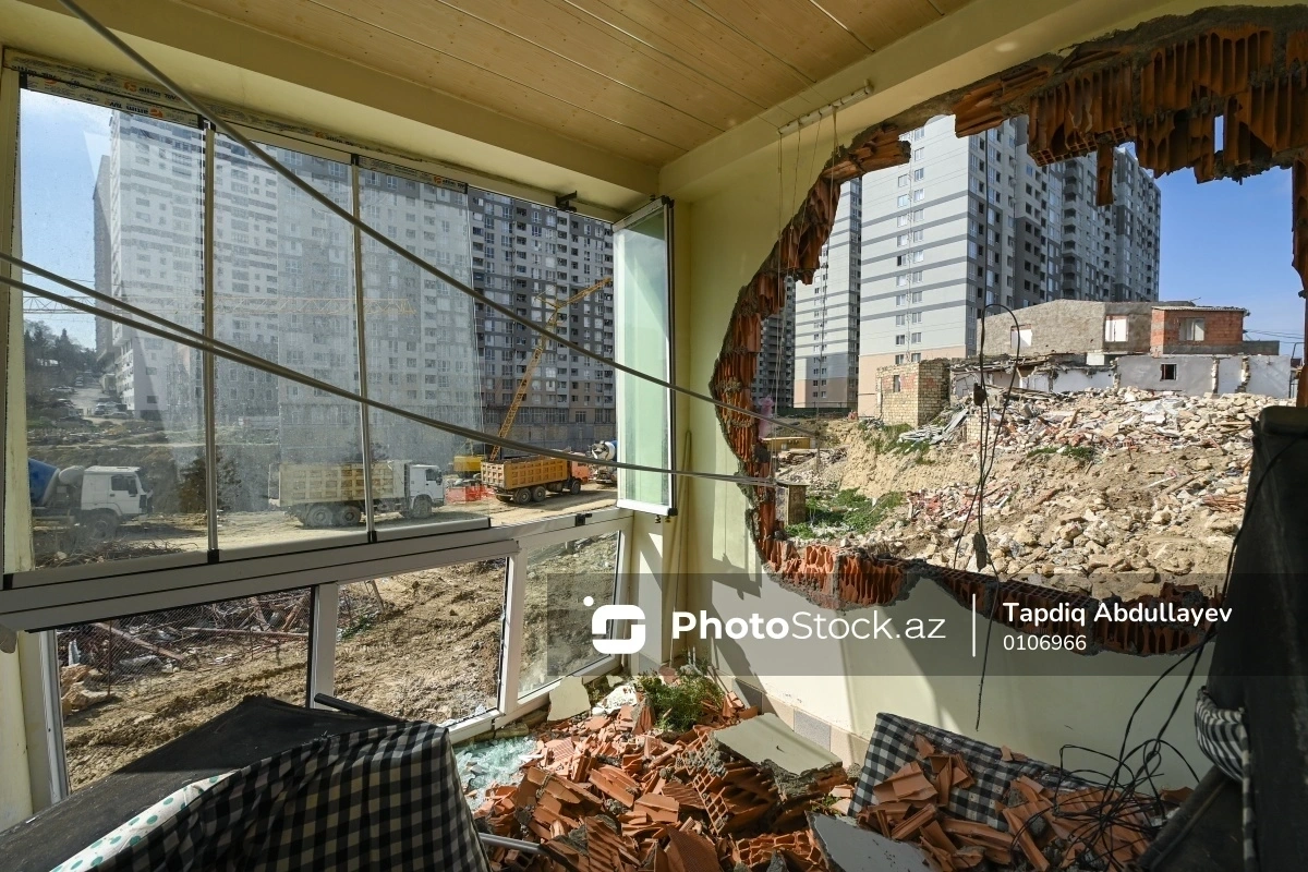 "Melissa Group"un vətəndaşın başına uçurduğu ev SÖKÜLDÜ