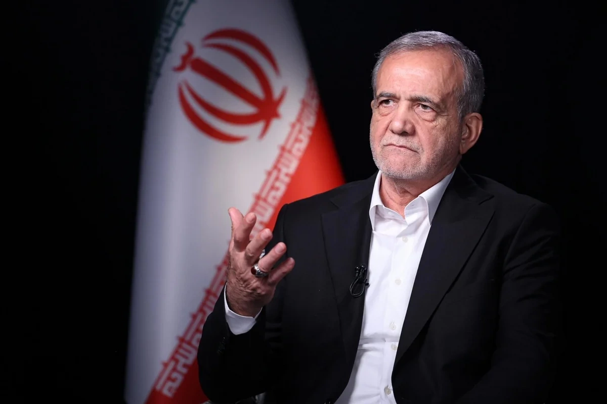 Масуд Пезешкиан поблагодарил Ильхама Алиева