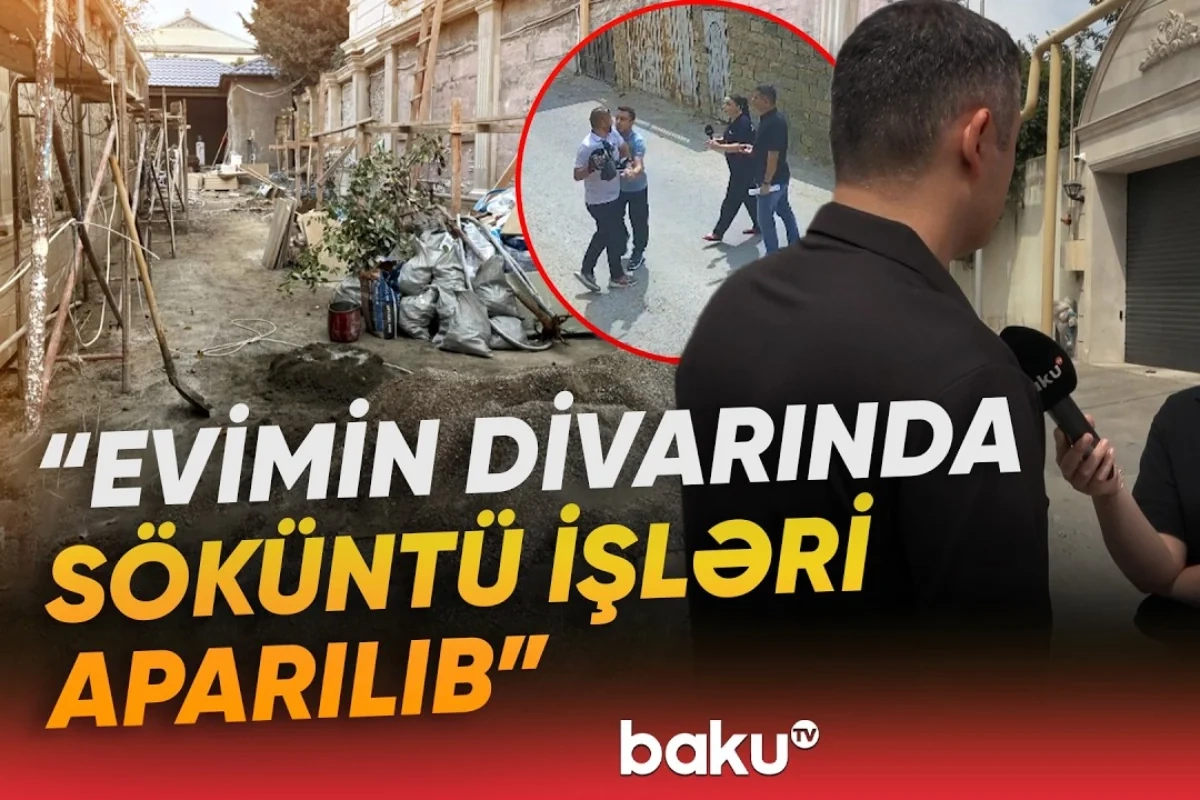 Yol zəbt olunub, yoxsa evin sərhədidir?