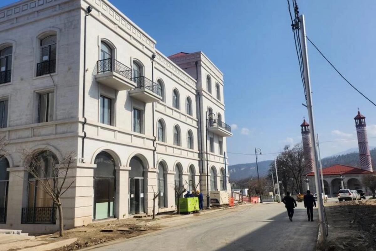 Şuşada yeni yaşayış binaları TİKİLƏCƏK - 16 milyonluq LAYİHƏ