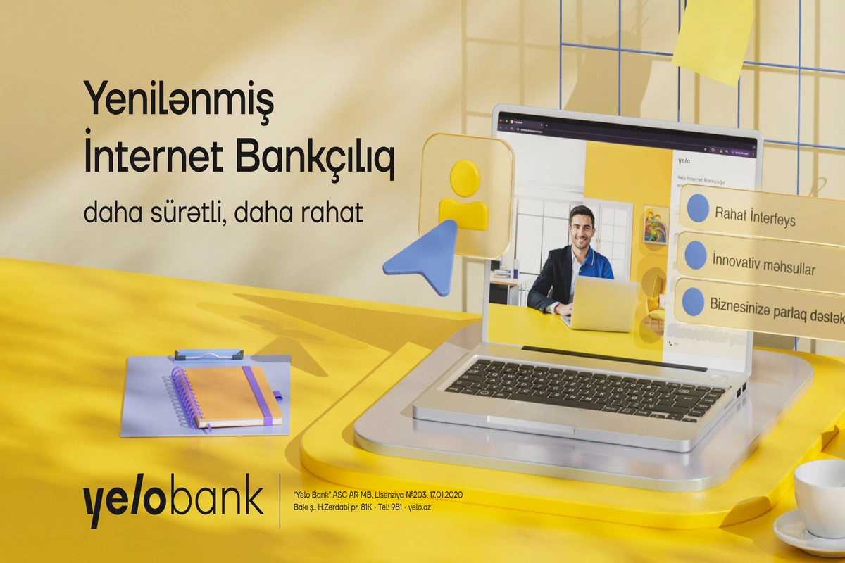 İlk dəfə: reysqabağı yoxlama ödənişləri Yelo Bank-da!