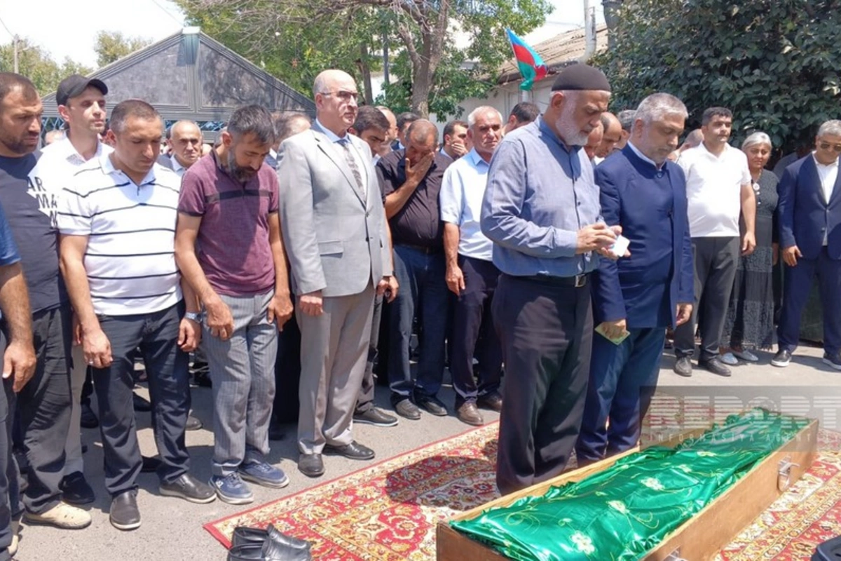 Milli Qəhrəman Natiq Qasımovun anası dəfn olunub - YENİLƏNİB