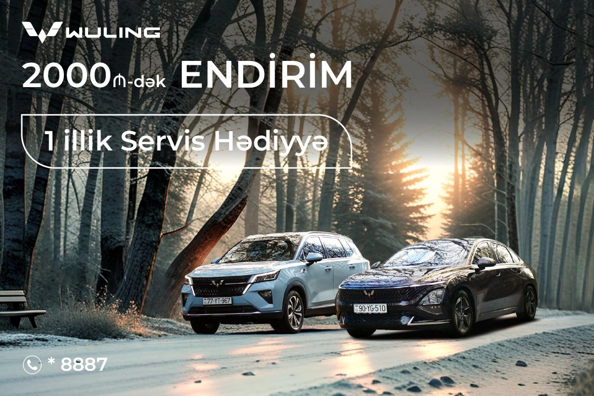 Wuling Azərbaycandan yeni ildə xüsusi kampaniya Wuling Azərbaycandan yeni ildə xüsusi kampaniya