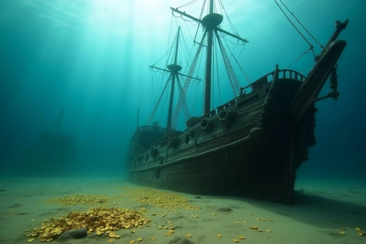8620 sunken treasure ships discovered in Portuguese waters