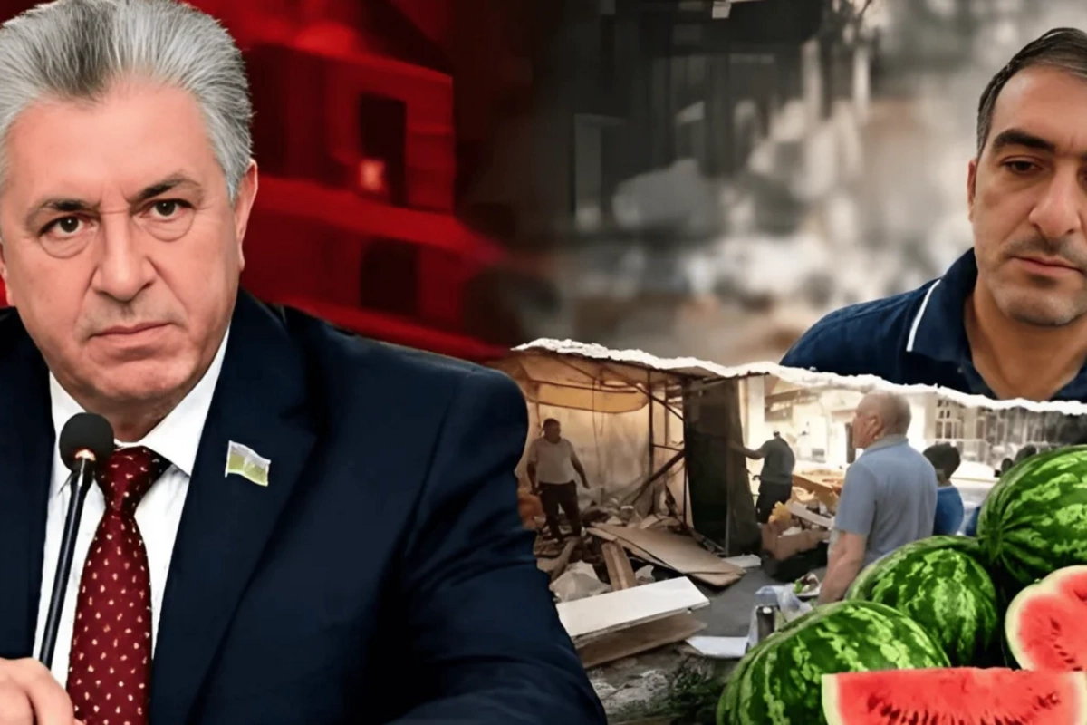 Deputat qarpızsatanla bağlı insidentdən danışdı: Bıçağı çənəmin altında saxladı