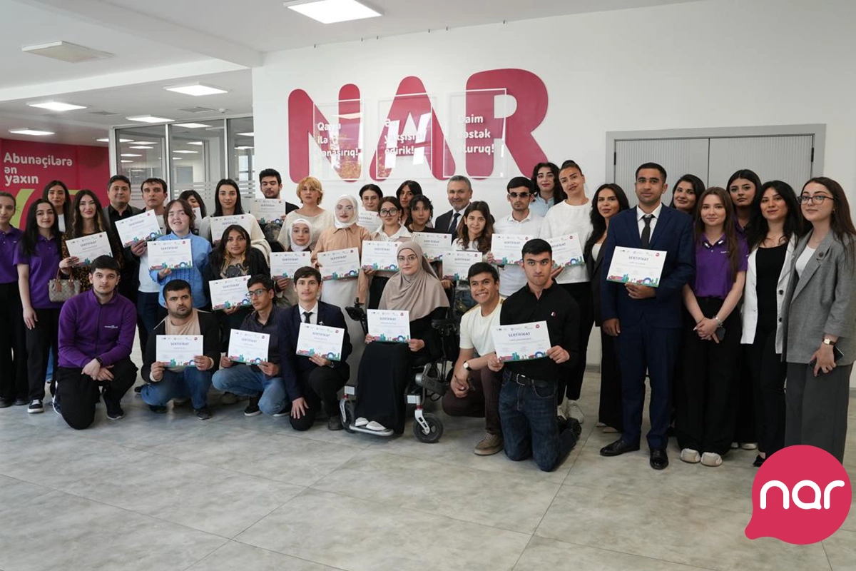 Nar WUF 13 çərçivəsində inklüziv təcrübə proqramı iştirakçılarını təltif edib