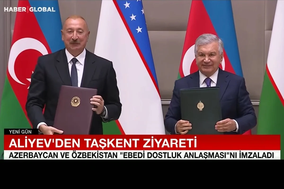 Haber Global Azərbaycan liderinin Özbəkistan səfərindən reportaj yayımladı