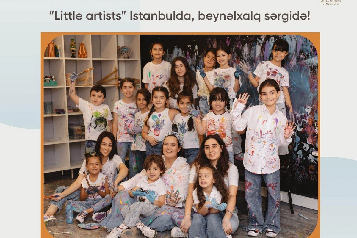 Little Artists by Nigarxitektor – Uşaqlar Üçün Yaradıcılıq Dərnəyi, Artıq 5 İllik Beynəlxalq Uğurla!