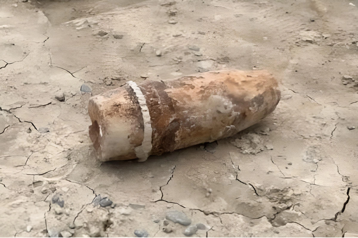 Sumqayıtda partlamamış top mərmisi tapılıb