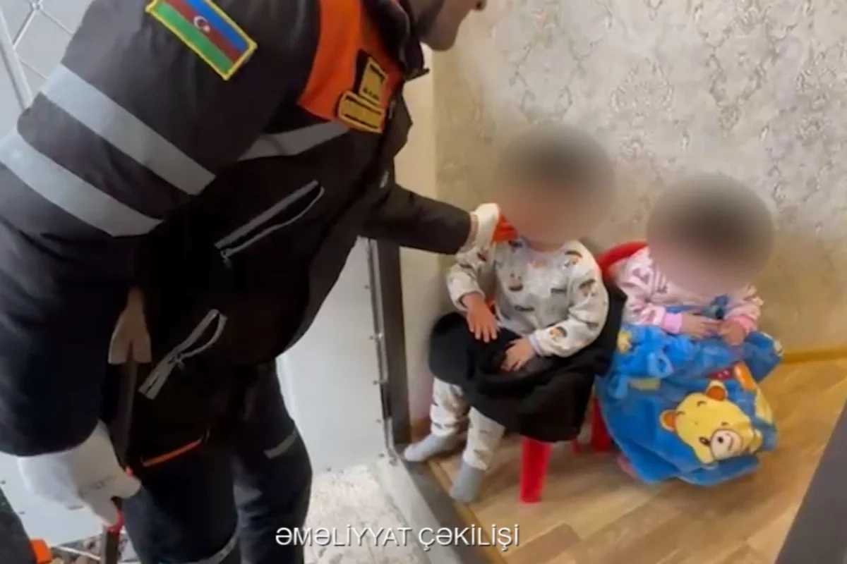 FHN üç yaşlı uşağı xilas etdi - ANBAAN GÖRÜNTÜ