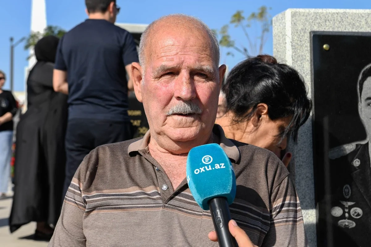 Aydın Nəcəfov: Şəhidlərimiz arzularına çatdılar, torpaqlarımız işğaldan azad edildi
